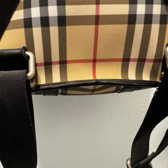 Authentic Burberry House Check PVC & Leather Rare main image 11
